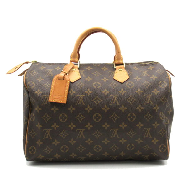 2101217540322 2 Louis Vuitton Speedy 35 Handbag Monogram Brown