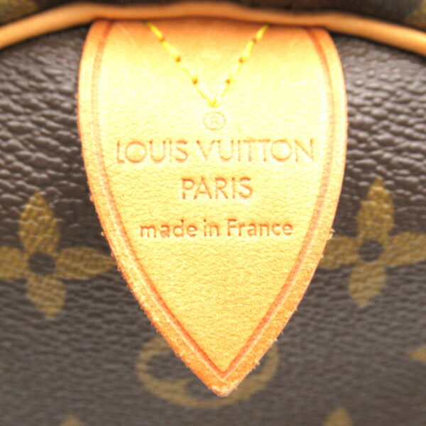 2101217540322 8 Louis Vuitton Speedy 35 Handbag Monogram Brown