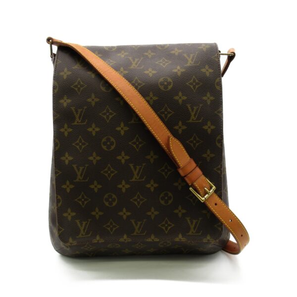 2101217540575 1 Louis Vuitton Musette Shoulder Bag Monogram Brown