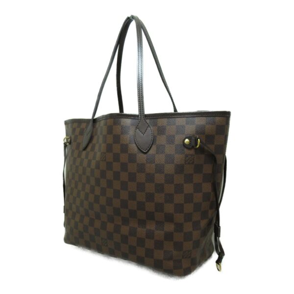 2101217540841 4 Louis Vuitton Neverfull MM Tote Bag Damier Brown