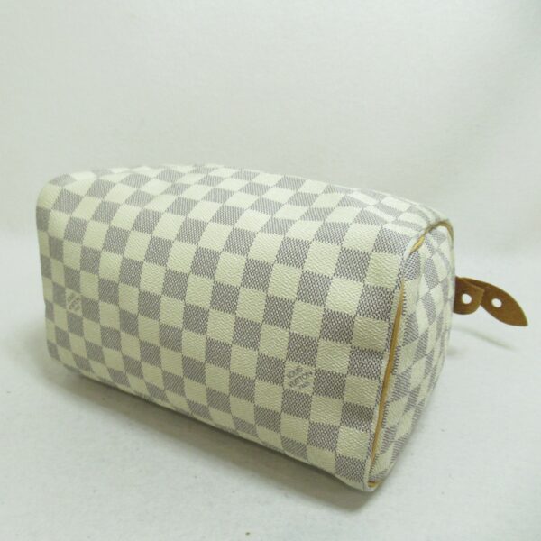 2101217551144 6 Louis Vuitton Speedy 25 Handbag Damier Azur Ivory