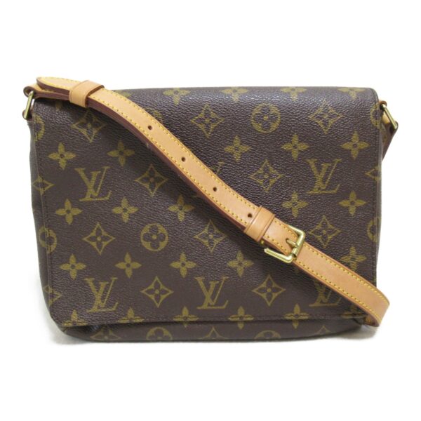 2101217571043 2 Louis Vuitton Musette Tango Short Shoulder Bag Monogram Brown