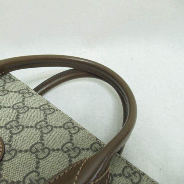 2101217571708 9 Gucci Interlocking Gg Supreme Handbag Brown Beige