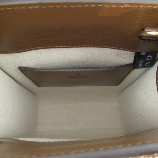 2101217571715 9 Gucci Interlocking G 2Way Tote Bag Beige Brown