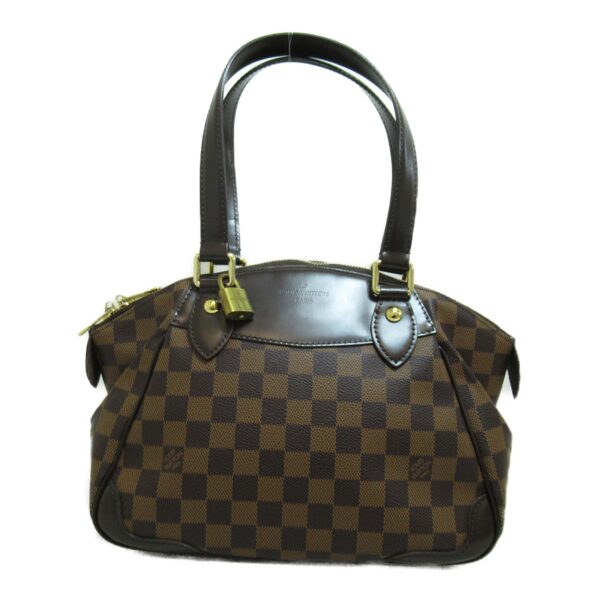 2101217582827 4 Louis Vuitton Verona PM Shoulder Bag Damier Brown