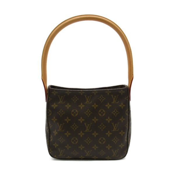 2101217582919 3 Louis Vuitton Looping MM Shoulder Bag Monogram Brown