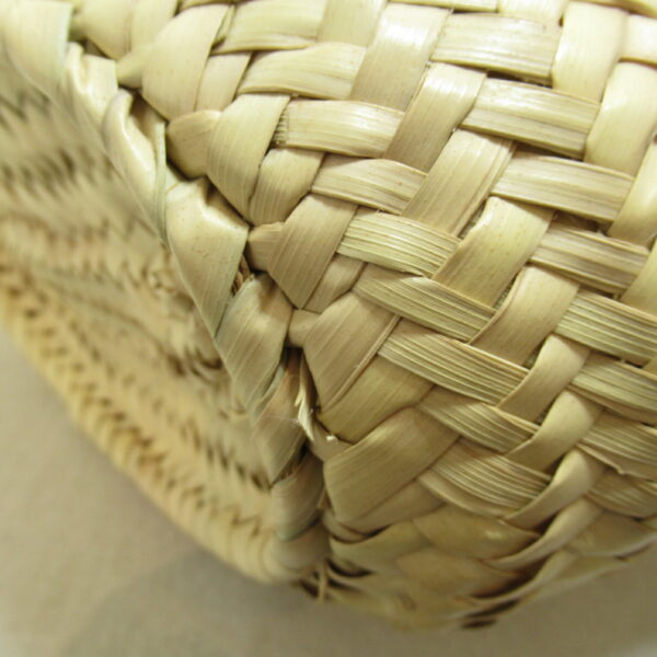 2101217598811 9 Loewe Basket Calf Palm Leaf Shoulder Bag White Natural