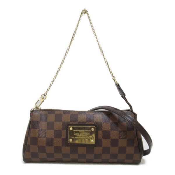 2101217604338 2 Louis Vuitton Eva 2way Shoulder Bag Damier Brown