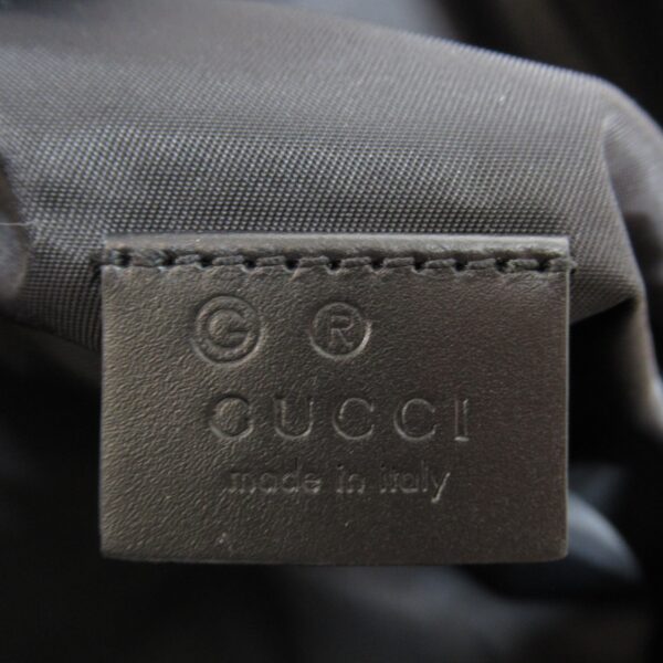 2101217604390 10 Gucci Nylon Waist Bag Black