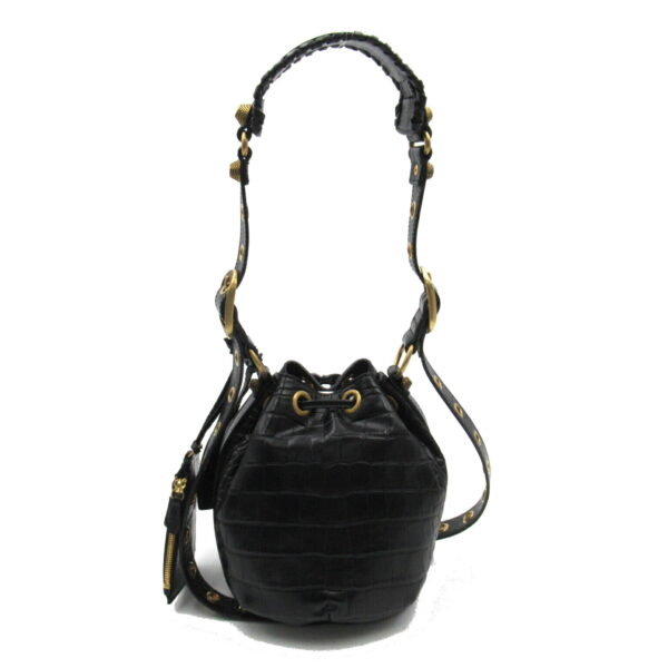 2101217605014 2 Balenciaga Shoulder Bag Black