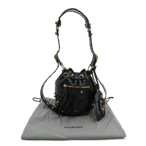 2101217605014 6 Balenciaga Shoulder Bag Black