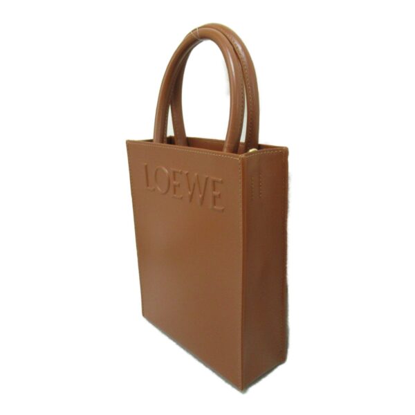 2101217609005 4 Loewe 2Way Leather Shoulder Bag Brown Tan