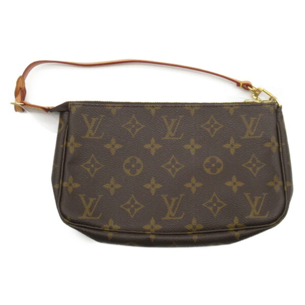 2101217620611 2 Louis Vuitton Pochette Accessoire Pouch Monogram Brown