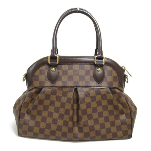 2101217621694 3 Louis Vuitton Trevi 2way Shoulder Bag Damier Brown