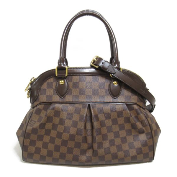 2101217622325 2 Louis Vuitton Trevi 2way Shoulder Bag Damier Brown