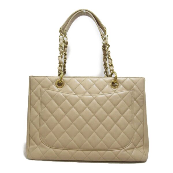 2101217623513 3 CHANEL GST Tote Bag Caviar Skin Beige