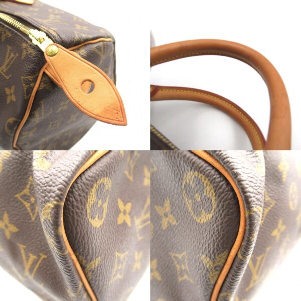 2101217623544 10c Louis Vuitton Speedy 40 Handbag Monogram Brown