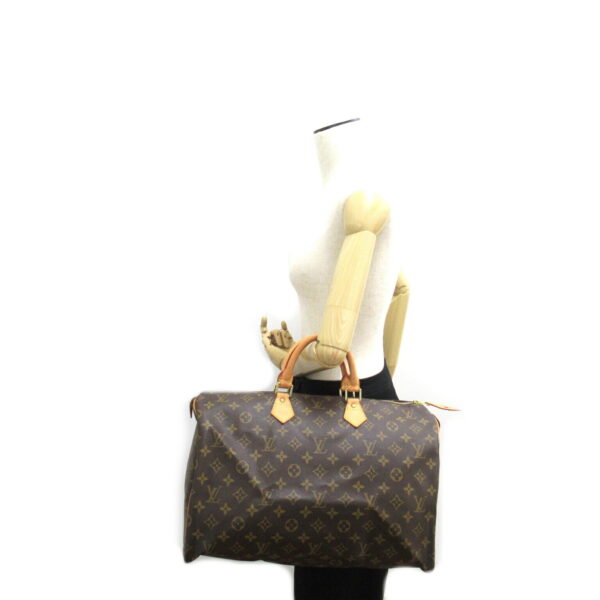 2101217623544 6 Louis Vuitton Speedy 40 Handbag Monogram Brown