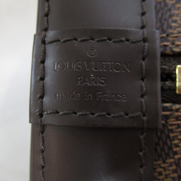 2101217623735 10 Louis Vuitton Alma Handbag Damier Brown