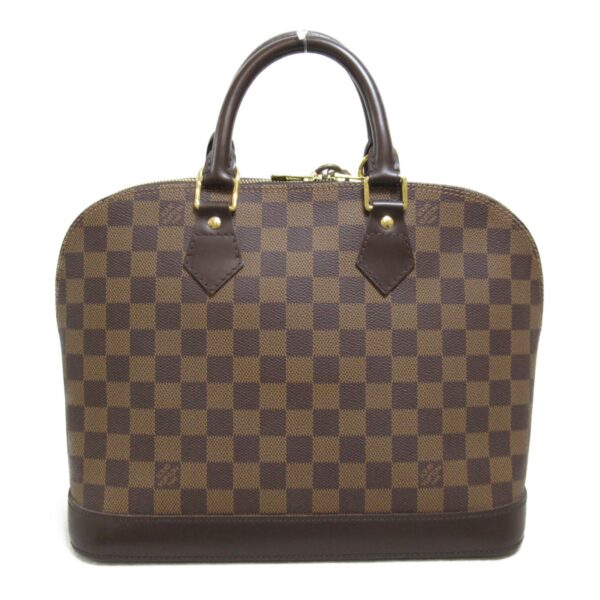 2101217623735 3 Louis Vuitton Alma Handbag Damier Brown