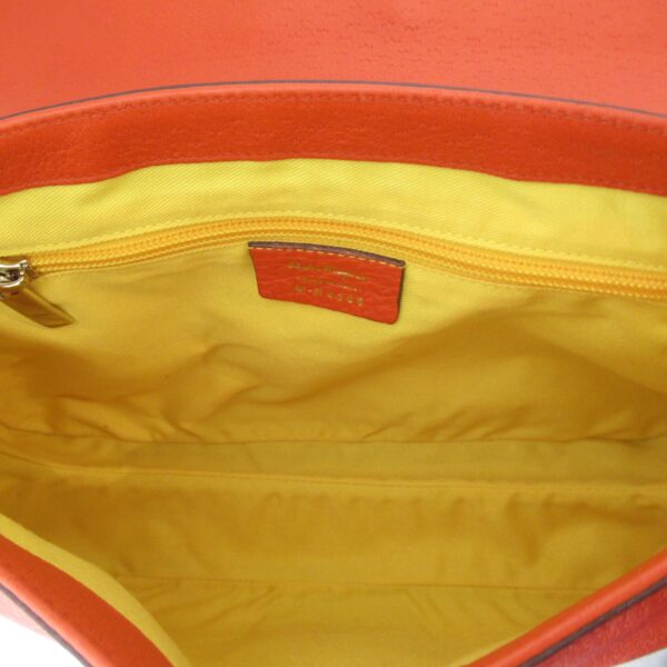 2101217624404 9 Salvatore Ferragamo Leather Shoulder Bag Orange