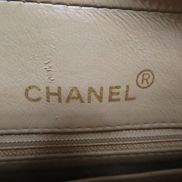 2101217624725 9 CHANEL Chain Shoulder Bag Leather Beige