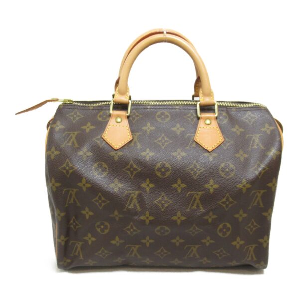 2101217624800 3 Louis Vuitton Speedy 30 Handbag Monogram Brown