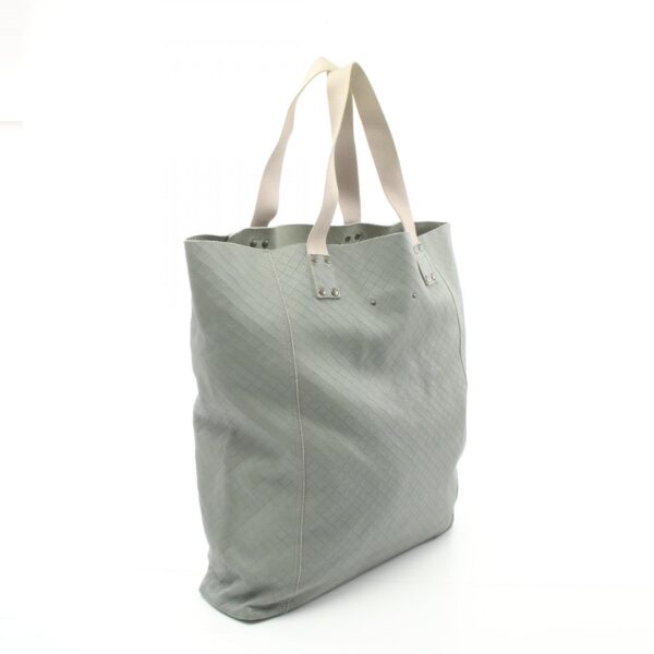 2101217631778 2 Bottega Veneta Intrecciato Leather Tote Bag Green Beige