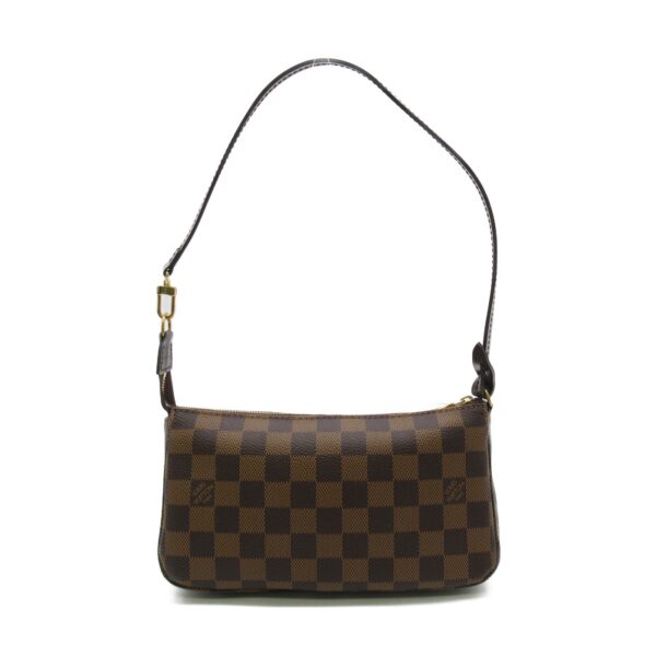 2101217632485 2 Louis Vuitton Pochette Accessoire Shoulder Bag Damier Brown