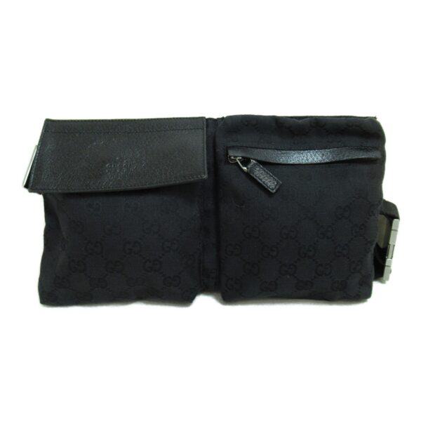 2101217632812 3 Gucci Gg Waist Bag Black