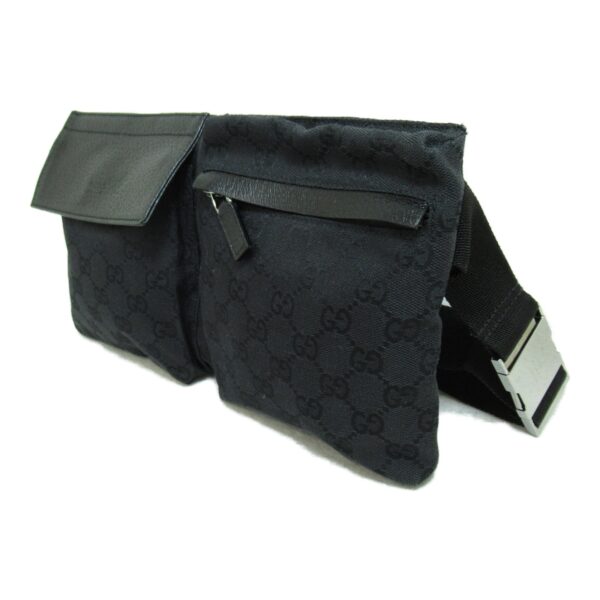 2101217632812 4 Gucci Gg Waist Bag Black