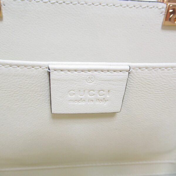 2101217633727 10 Gucci 2Way Acrylic Shoulder Bag Ivory