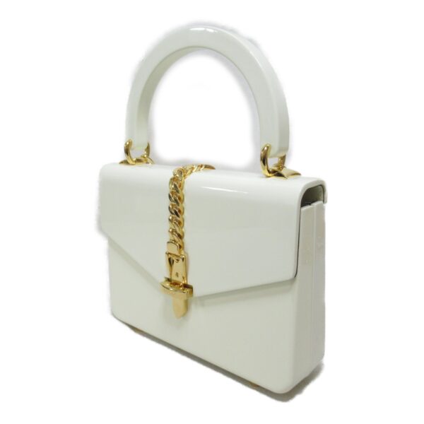 2101217633727 4 Gucci 2Way Acrylic Shoulder Bag Ivory