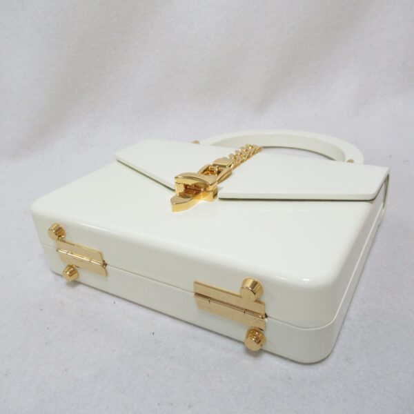 2101217633727 5 Gucci 2Way Acrylic Shoulder Bag Ivory