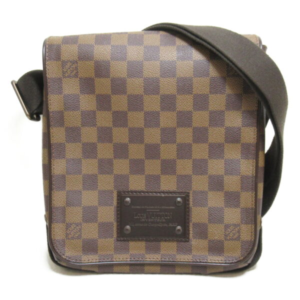 2101217641708 1 Louis Vuitton Brooklyn Messenger Bag Damier Brown