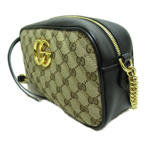 2101217641913 4 Gucci Gg Marmont Gg Shoulder Bag Beige Black