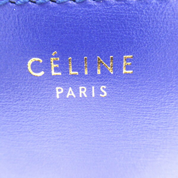 2101217663298 7 Celine Leather Shoulder Bag Blue