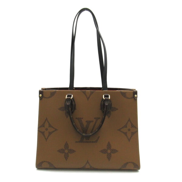 2101217695695 3 Louis Vuitton On the Go MM Tote Bag Monogram Giant Brown