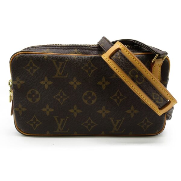 2101217696449 1 Louis Vuitton Pochette Marly Bandouliere Shoulder Bag Monogram Brown