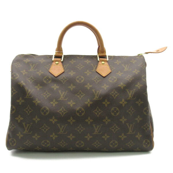 2101217696982 1 Louis Vuitton Speedy 35 Handbag Monogram Brown