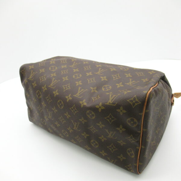 2101217696982 4 Louis Vuitton Speedy 35 Handbag Monogram Brown