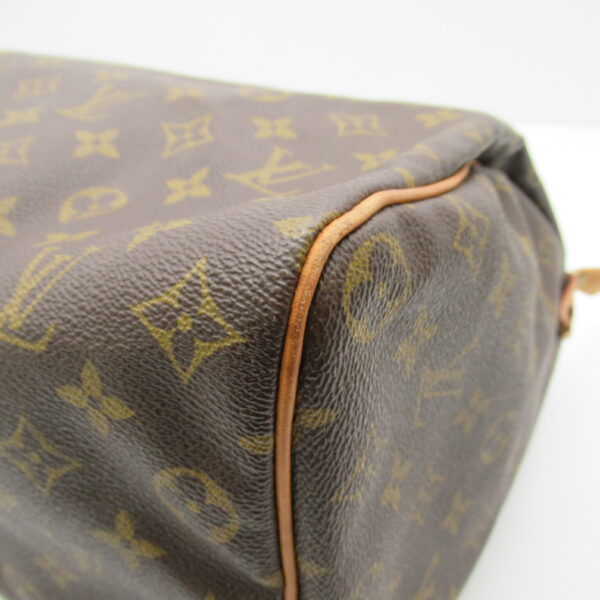 2101217696982 6 Louis Vuitton Speedy 35 Handbag Monogram Brown