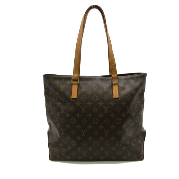 2101217696999 3 Louis Vuitton Cava Mezzo Tote Bag Monogram Brown