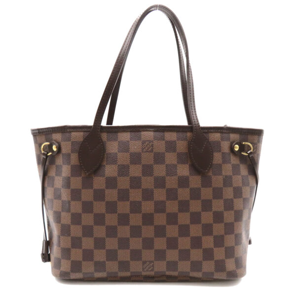 2101217697859 2 Louis Vuitton Neverfull PM Tote Bag Damier Brown