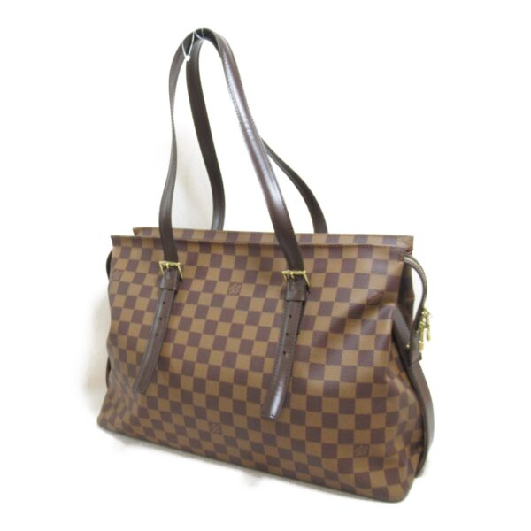 2101217699266 4 Louis Vuitton Chelsea Tote Bag Damier Brown