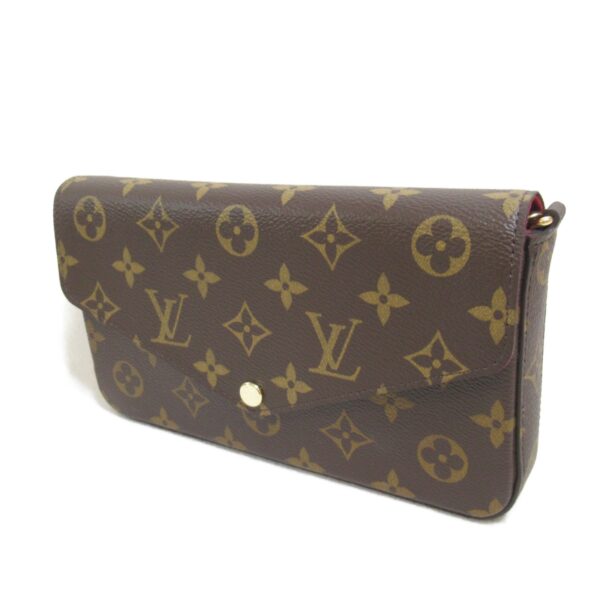 2101217701884 5 Louis Vuitton Pochette Félicie Shoulder Bag Monogram Brown