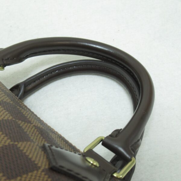 2101217709866 9 Louis Vuitton Speedy Bandouliere 30 2way Shoulder Bag Damier Brown