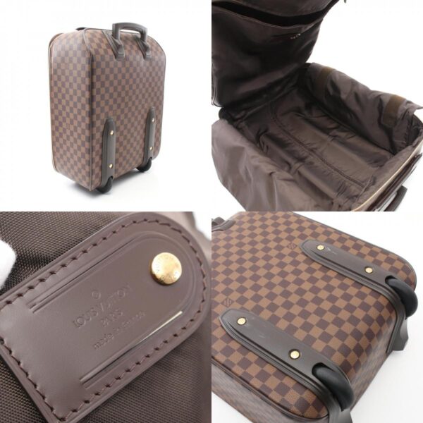 2101217713252 2c Louis Vuitton Pegus 45 Carry Bag Damier Brown