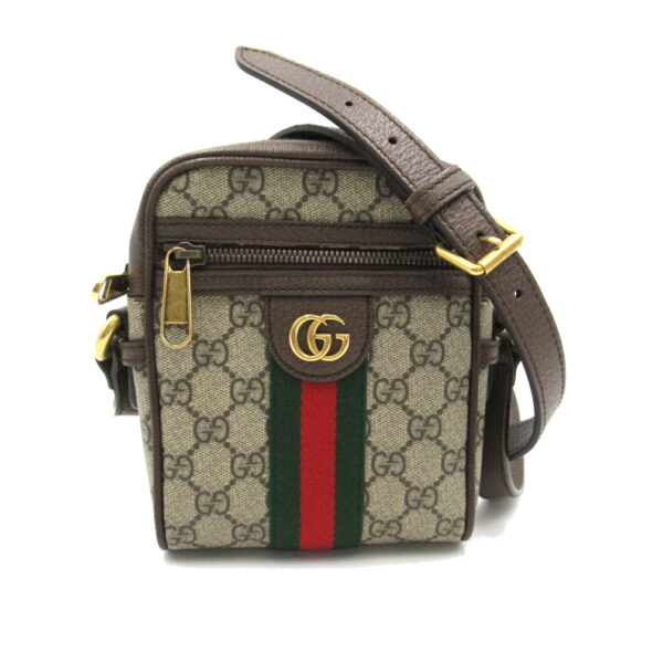 2101217713382 1 Gucci Ophidia Gg Shoulder Bag Beige Brown