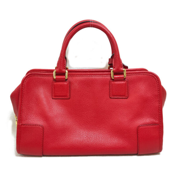 2101217713559 2 Loewe Amazona 28 Goatskin Leather Handbag Red